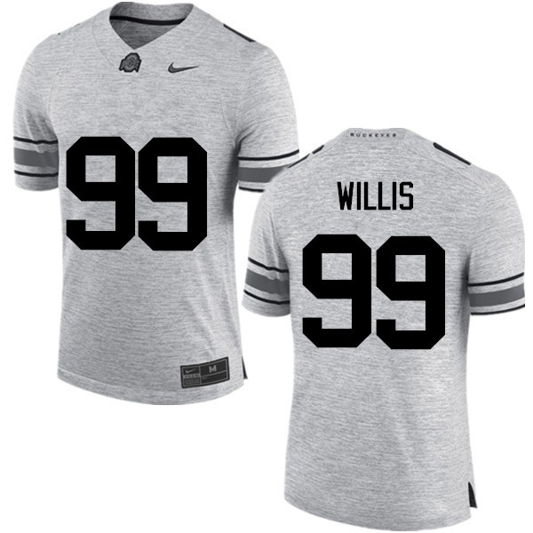 Ohio State Buckeyes #99 Bill Willis Men Stitched Jersey Gray
